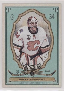 2009-10 Upper Deck Champ's Green Miikka Kiprusoff #15