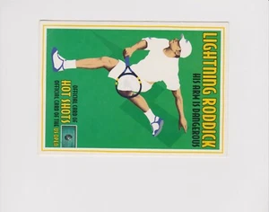 Cartolina promozionale Andy Roddick 2004 US Open AMEX - Foto 1 di 2