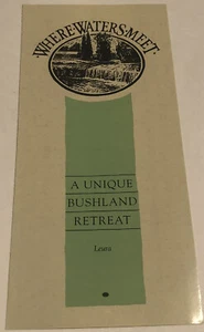 Vintage Unique Bushland Retreat Brochure Where Waters Meet BR5 - Picture 1 of 2