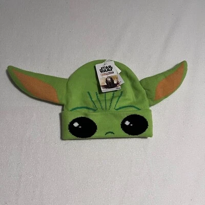 Детская зимняя маска-бини Star Wars The Child 'Baby Yoda' Grogu откидная OSFM - Изображение 1 из 4