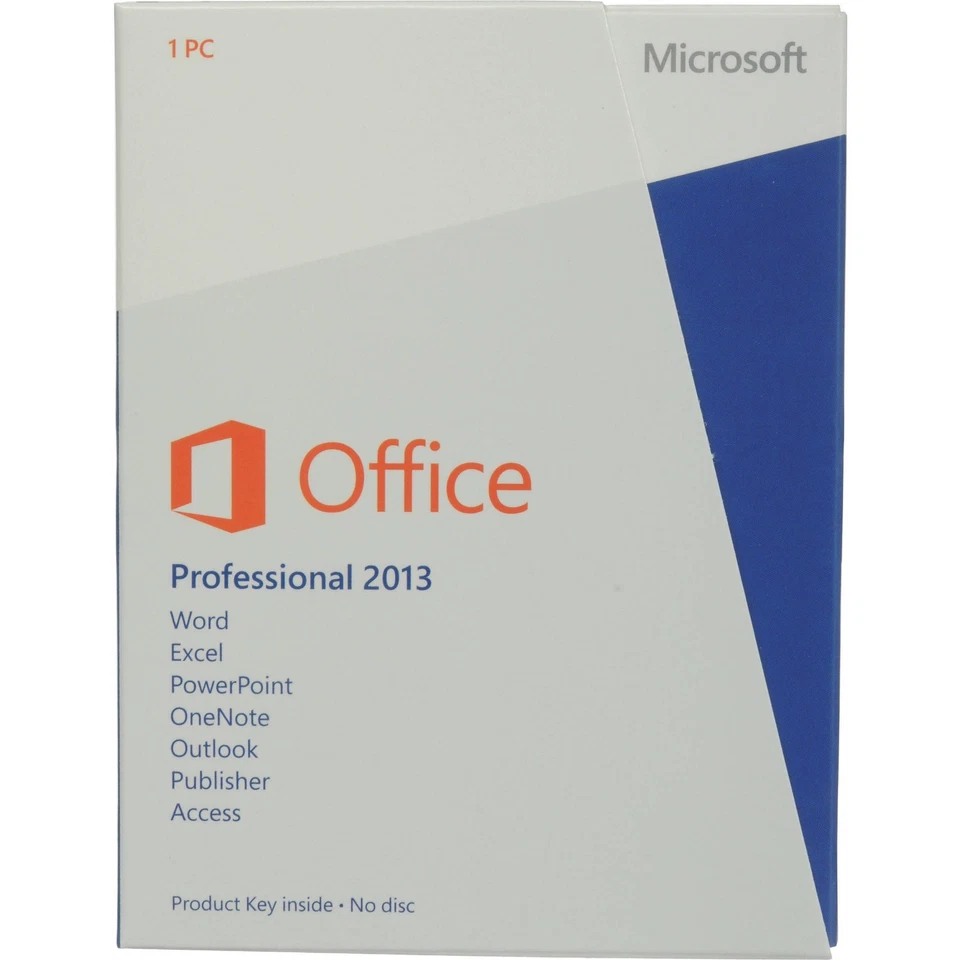 OFFERTA LIMITATA MICROSOFT OFFICE PROFESSIONAL 2013 PRODOTTO UFFICIALE ITALIANO - Immagine 1 di 1