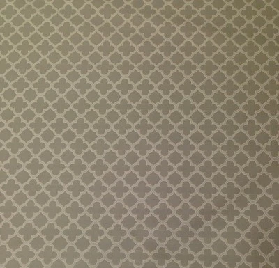 BALLARD DESIGNS ALEX BEIGE CREMA QUATREFOIL MUEBLES TELA POR YARDA 54"W Foto 1 de 4