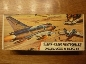 Airfix 03143 Dogfight Doubles Mirage & MiG 15 1/72  vollständig/gute Typ III Box - Bild 1 von 5