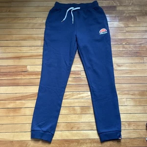 ellesse Ovest Jog Pants Sweatpants Mens Large Navy Blue NWOT - Picture 1 of 10