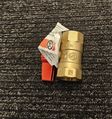 (QTY 4) Legend 102-904 T-3005 Red Top Forged Brass Economy Gas Ball Valve 3/4