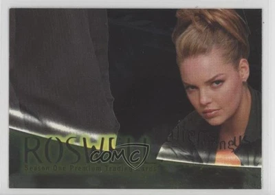 2000 Inkworks Roswell Season 1 Aliens Among Us Puzzle Topolsky's Warning #A9 2n5 - Image 1 of 3