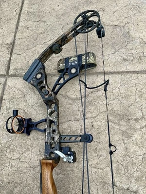 Mathews LX Solo Cam 27.5-28” 60-70# Sight Rest Quiver Stabilizer SMOOTH!! RH - Image 1 of 4