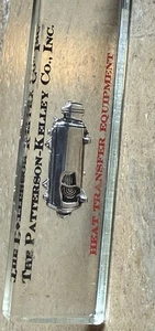 Vintage 9.5” Lucite Letter Opener The Patterson-Kelly Co. Heat Transfer Promo - Picture 1 of 4