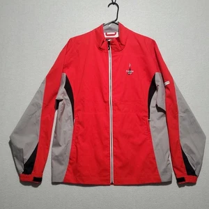 FootJoy DryJoys Golf Jacket Mens Large Hydrolite Waterproof Rain Full Zip Pocket - Picture 1 of 14