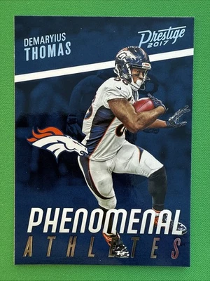 2017 Prestige Football Phenomenal Athletes Demaryius Thomas #16 NFL Broncos Card - Image 1 of 2