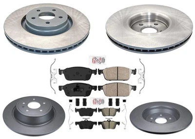 适用于林肯 MKC 2015 2016 2017 2018 2019 涂层盘式制动转子和刹车片 — 第 1/4 张图片