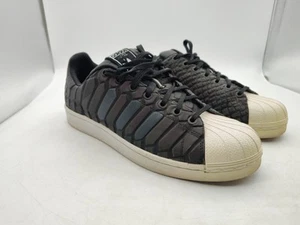 Adidas - Superstar Xeno 2015 - Sneaker - Herren Gr. 9,5 - schwarze Komfortschuhe - sehr schön - Bild 1 von 15