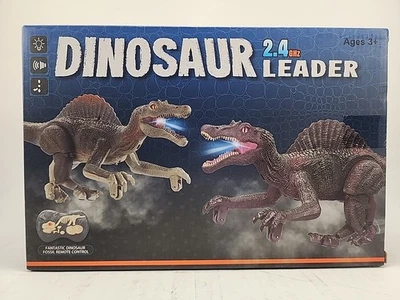Dinosaur Leader 2.4GZ Remote Control Walking Roaring Flexible Movement Ages 3+ - Image 1 of 4