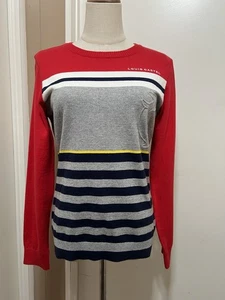 Louis Castel Womens Size 95 S/M Long Sleeve Golf Pullover Shirt Top Wool Blend - Picture 1 of 8