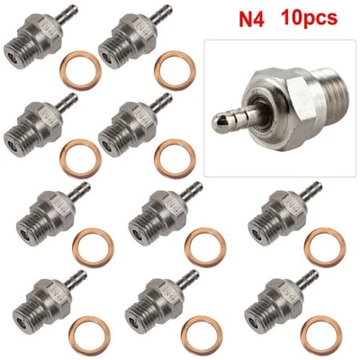 70117 N4 Glow Plug #4 Spark Hot For Nitro Engine Traxxas OS RC HSP 1/10 1/8 Car - Image 1 of 4