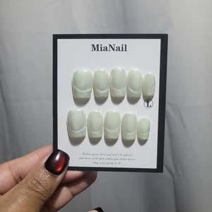 10 Stück handgefertigte Press On Nails Größe L - Bild 1 von 4