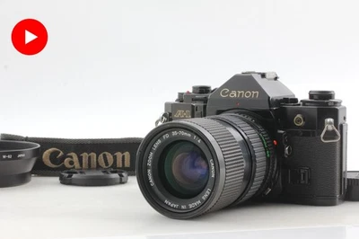 [Near MINT+ w/Hood] Canon A-1 SLR Film Camera New FD 35-70mm f/4 Lens From JAPAN - Image 1 of 4