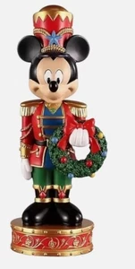 Disney 15" Mickey Mouse Nussknacker Weihnachtsdekoration Kranz Urlaub # 5967783 - Bild 1 von 4