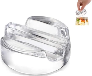 Fermentation Weights Lid,Heavy Glass Fermenting Weights with Handles for Wide... - Picture 1 of 12