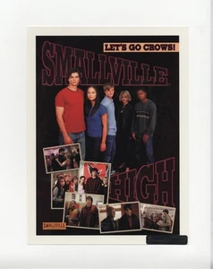 2002 Inkworks Smallville Season 1 Uncut Sheet 29/250 Smallville High Puzzle 1d7a - Picture 1 of 3