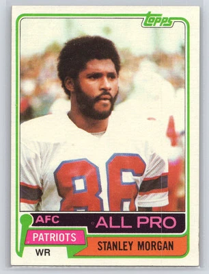 1981 Topps #290 Stanley Morgan - Patriots - Image 1 of 2