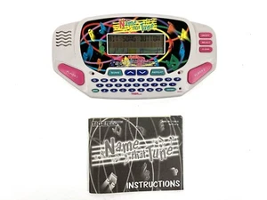 Vintage 1997 NAME THAT TUNE Tiger Electronic Handheld Game With Cartridge WORKS - Picture 1 of 6
