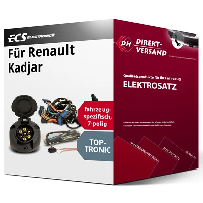 Für Renault Kadjar Typ HA/HL Elektrosatz 7polig spezifisch Esatz neu - Bild 1 von 2