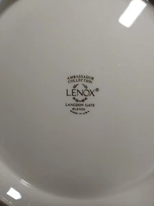 Lenox Ambassador Collection Langdon Gate Serving Bowl - Picture 1 of 5