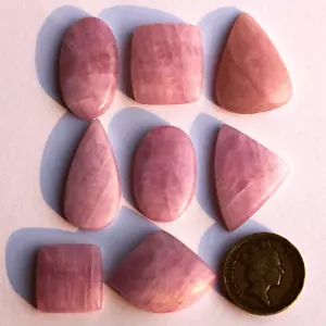 Venta al por mayor 8 piezas de piedras preciosas de cabujón mezcla de kuncita... - Imagen 1 de 11