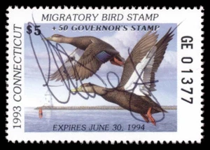 CT1Gs — 1993 Conneticut Hand-signed Governor Edition - Picture 1 of 1