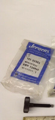 NUEVO Jergens 101-33503 Perilla de pulgar Maquinista Abrazadera Tornillo de palanca 1/4-20 X 1-1/2  Foto 1 de 2