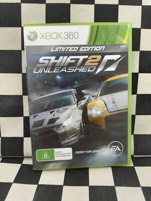 Need for speed shift 2 unleashed xbox 360 PAL complete with manual - Image 1 of 3