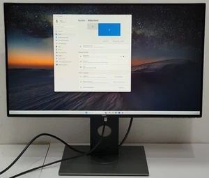 DELL U2718Q 27 Zoll PC Monitor HDMI 4K Ultra HD 3840 x 2160 60Hz IPS Bildschirm - Afbeelding 1 van 11