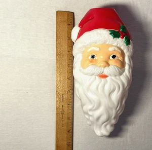 Weihnachtsmann Kopf Gesicht Zuckerstange Empire Blasform Licht Abdeckung Weihnachten Riesige Menge 32 - Bild 1 von 24