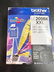 Brother LC209BK XXL Black Ink Cartridge High Yield Genuine 9091 - EXP 2016.05 - Picture 1 of 4