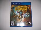 Replacement Box Case DESTROY ALL HUMANS PlayStation 4 PS4 ORIGINAL NO DISC