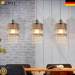 Kristall Pendelleuchte Hängelampe Esszimmer Hängeleuchte 3-Flammig E27 Lüster DE - Bild 1 von 9