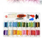 50 Assorted Cross Stitch Kits Thread Accessories Embroidery Tools Suite