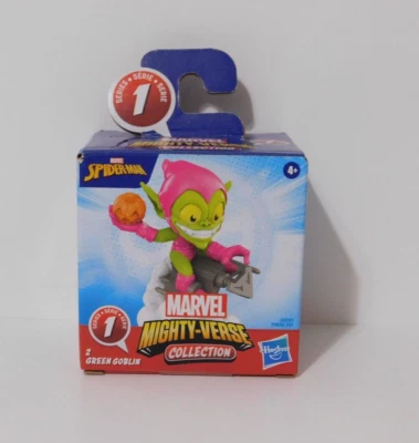 Marvel Spider-Man Green Goblin Mighty-Verse Series-1 Action Figure #2 - Image 1 of 4
