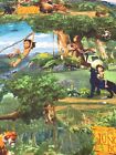 Disney Księga dżungli Tkanina 3 jardy Wstępnie umyta bawełniana kołdra F42