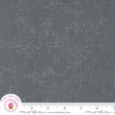 Moda FILIGREE SPOTTED 1660 200 Gray Pewter ZEN CHIC Quilt Fabric - Image 1 of 4