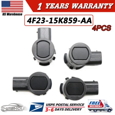 NUEVO 4 piezas 4F23-15K859-AA PDC para Ford F150 F250 Escape Respaldo Sensores de ayuda de estacionamiento Foto 1 de 4