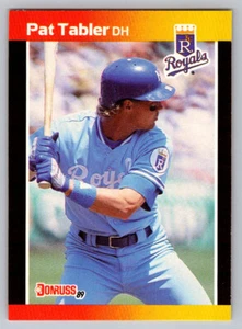 1989 Donruss # 326 - Pat Tabler - Kansas City Royals - Picture 1 of 2