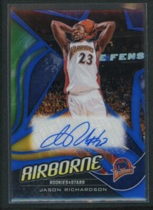 2019-20 JASON RICHARDSON 03/25 AUTO PANINI CHRONICLES AIRBORNE BLUE AUTOGRAPHS