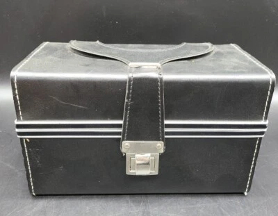 Estuche rígido ajustable para cámara Polaroid negro vintage  Foto 1 de 4