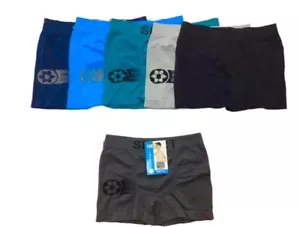 Uomo Kinder Boxershorts Microfaser 6er oder 12 er Pack Farbmix SJ 06 Fussball - Bild 1 von 1