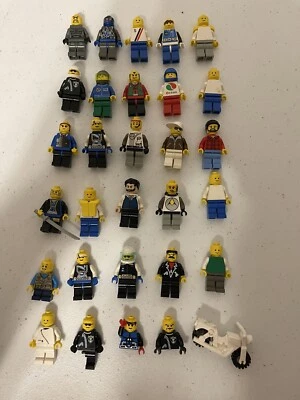 Lego Huge Minifigure Lot of 26 Vintage Mini Figures With Some Accessories - Image 1 of 2