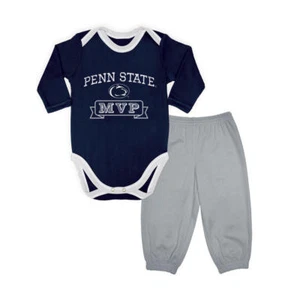 Penn State Nittany Lions NCAA Newborn Boys’ Bodysuit & Pants Set Size 0-3 Months - Picture 1 of 6