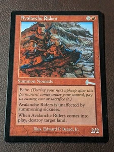 Avalanche Riders - Magic The Gathering MTG Collectible Card game - Picture 1 of 2