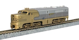 Scala N ALCO PA-1 con ESU LokSound - AT&SF "Goldbonnet" #53L - KATO #176-053L-LS - Foto 1 di 2